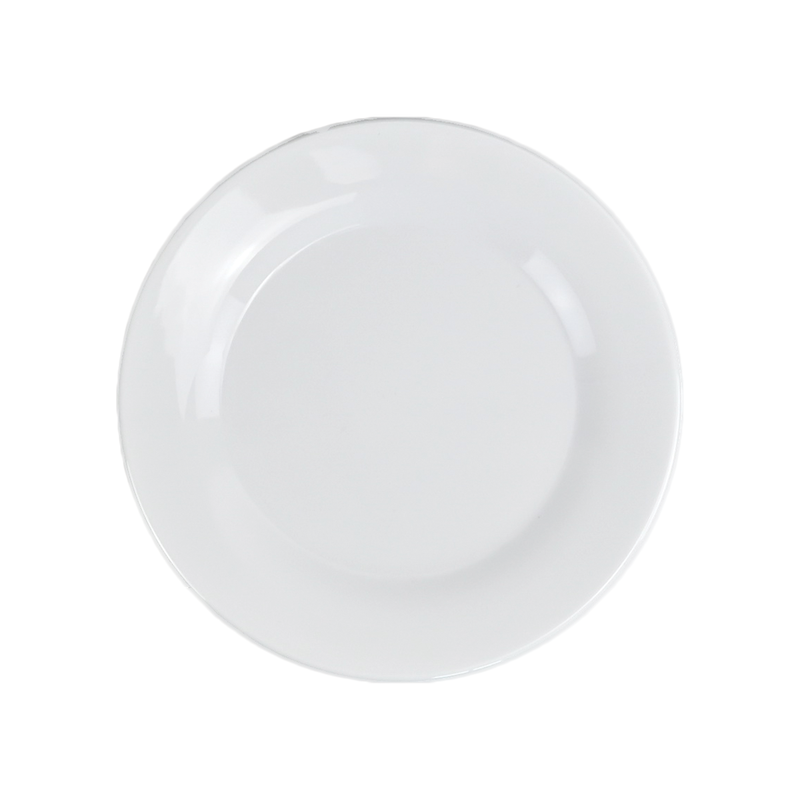 Vague Melamine White Meat Plate - Al Makaan Store