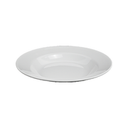 Vague Melamine White Soup Plate - Al Makaan Store