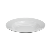 Vague Melamine White Soup Plate - Al Makaan Store