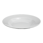 Vague Melamine White Soup Plate - Al Makaan Store