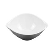Vague Melamine White Oval Bowl - Al Makaan Store