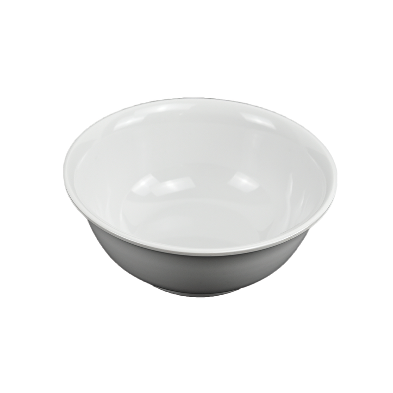 Vague Melamine White Bowl - Al Makaan Store