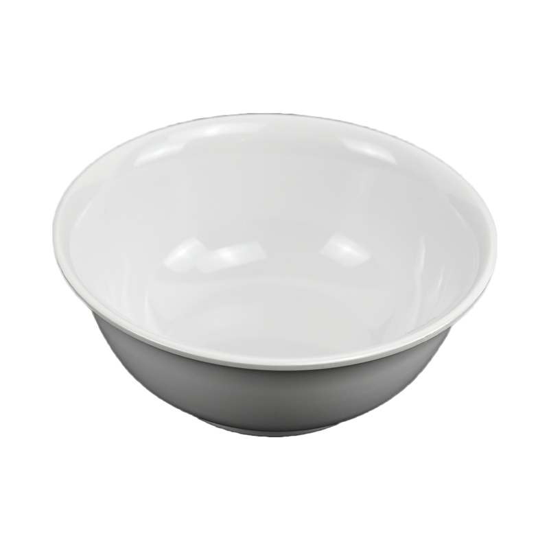 Vague Melamine White Bowl - Al Makaan Store
