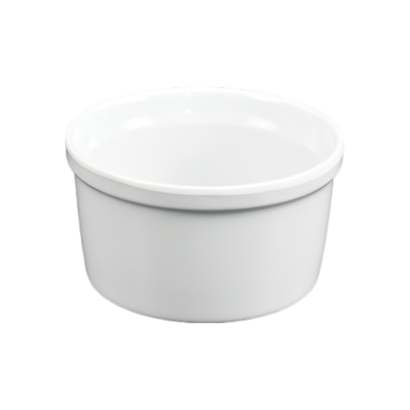 Vague Melamine White Sauce Cup - Al Makaan Store