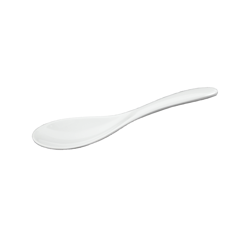 Vague Melamine White Rice Spoon - Al Makaan Store