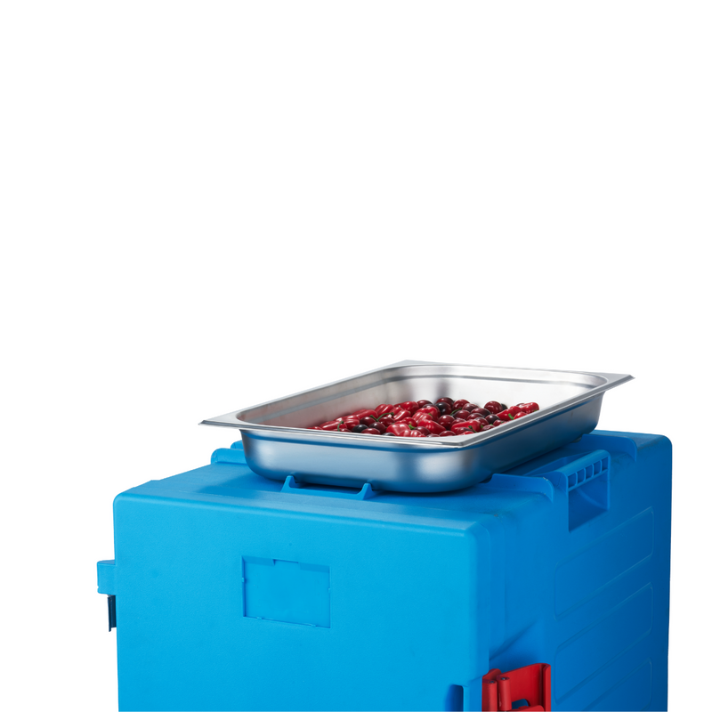 Jiwins Blue Insulated Thermobox Single Wall Food Carrier 62.5 cm - Al Makaan Store
