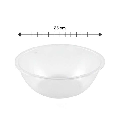 Transparent Plastic Mixing Bowl - Al Makaan Store