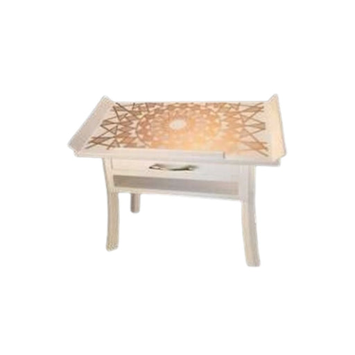 Vague Acrylic Prayer Table with Legs - Al Makaan Store