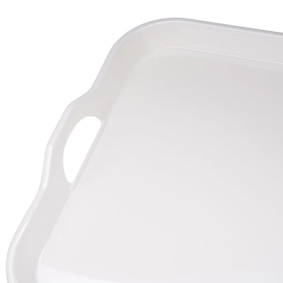 Vague Melamine Rectangular Tray with Handle 52 cm x 38 cm