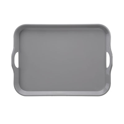 Vague Melamine Rectangular Tray with Handle 52 cm x 38 cm