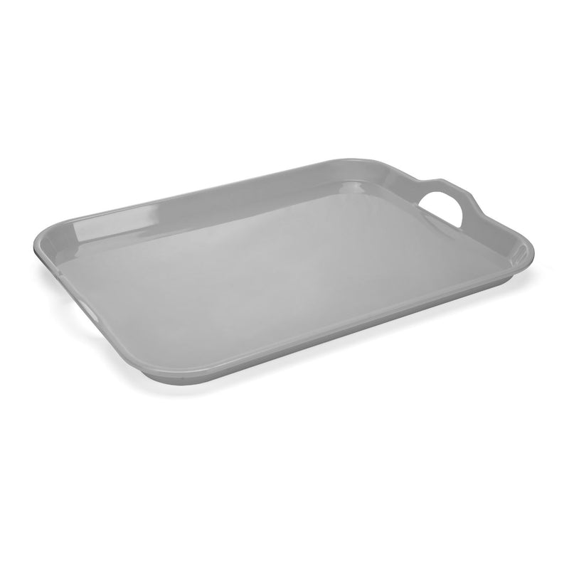 Vague Melamine Rectangular Tray with Handle 52 cm x 38 cm