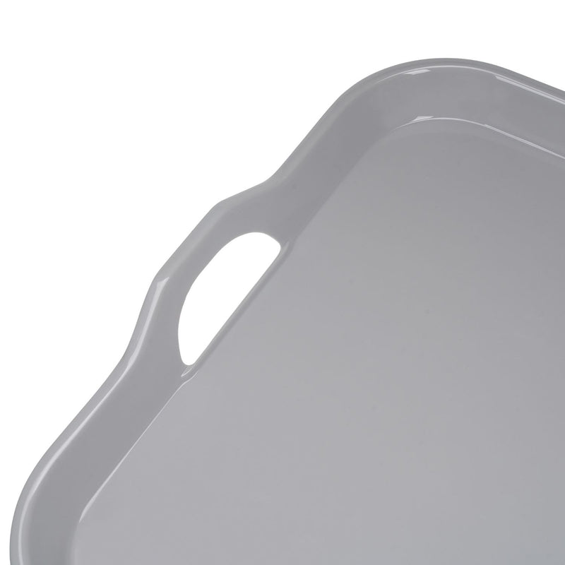 Vague Melamine Rectangular Tray with Handle 52 cm x 38 cm