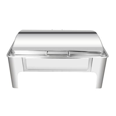 Vague Stainless Steel 8.5 Liters 1/1 Rectangular Chafing Dish