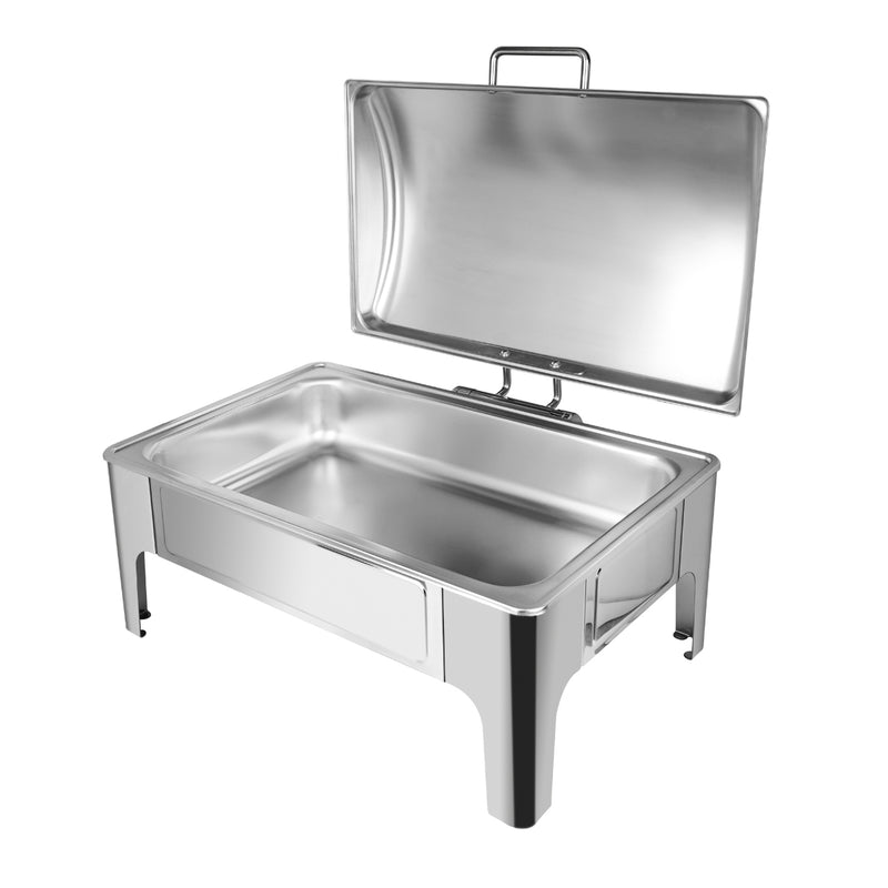 Vague Stainless Steel 8.5 Liters 1/1 Rectangular Chafing Dish