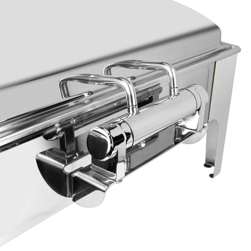 Vague Stainless Steel 8.5 Liters 1/1 Rectangular Chafing Dish