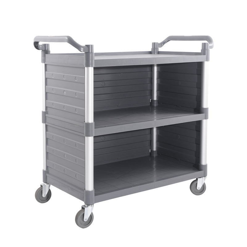 Vague PP 3 Tier Utility Cart with Panel