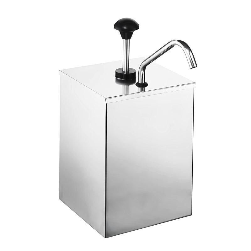 Vague Stainless Steel Single Condiment Dispenser 3L