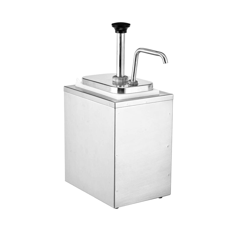 Vague Stainless Steel Single Condiment Dispenser 3L