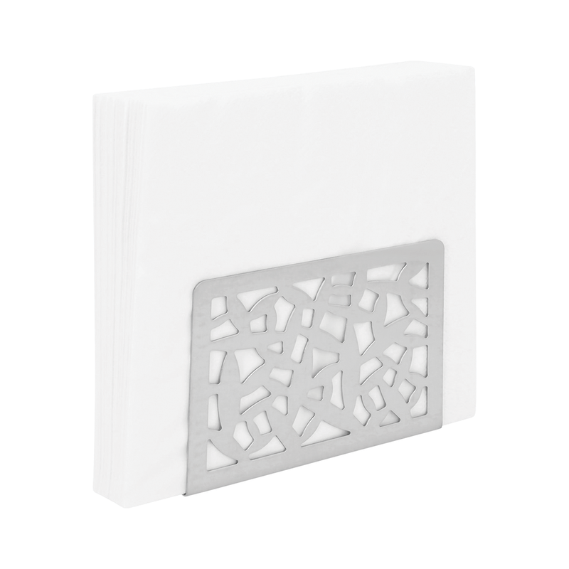 Vague Stainless Steel Tissue Holder 12.2 x 8.6 cm - Al Makaan Store