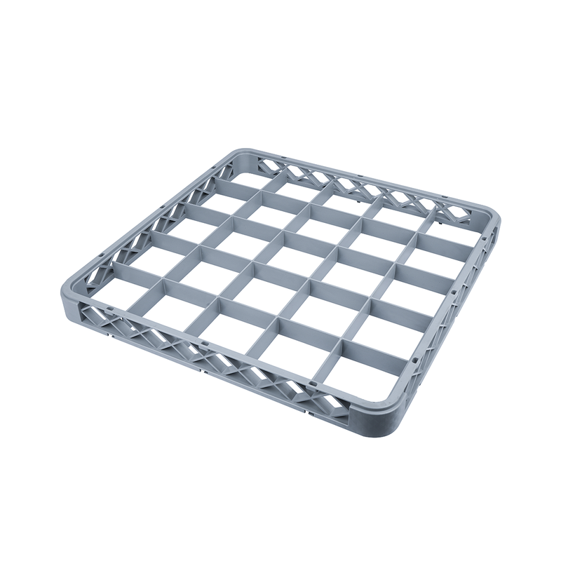 Vague 25 Compartment Glass Rack Extender - Grey