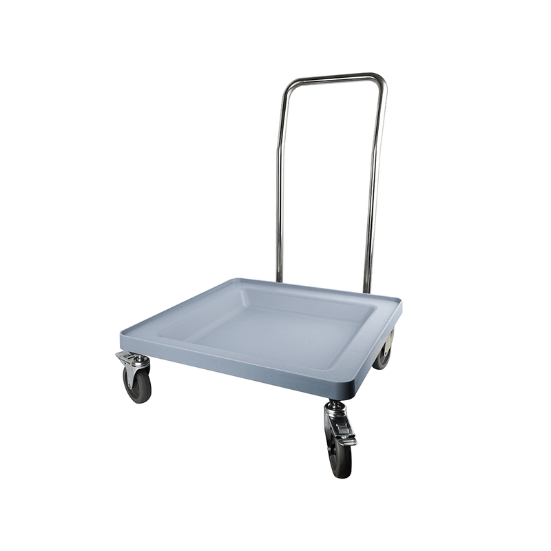 Vague Rack Trolley with Handle - Grey