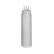Vague White Triple Nozzle Squeeze Dispenser - Al Makaan Store