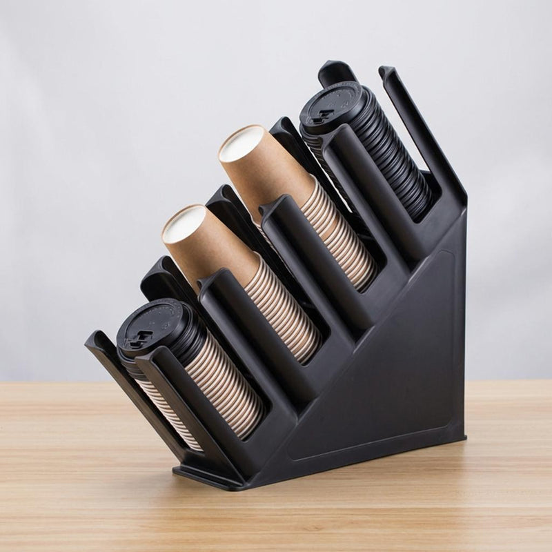 Vague PP Black Incline Cup Holder 46 x 11 x 43.5 cm
