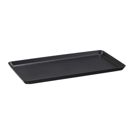 Vague PP Black Food Display Plate 42 x 21 cm - Al Makaan Store
