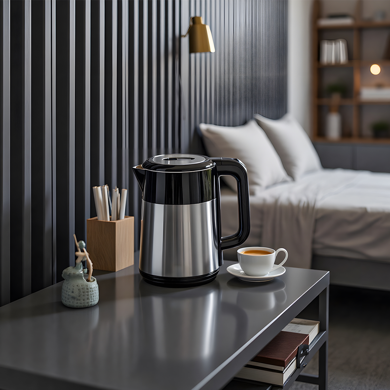 Caternox 1L Electric Kettle – Modern Stainless Steel Design