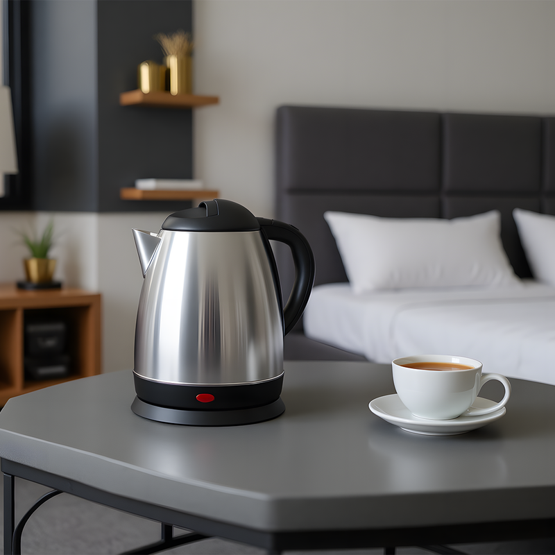 Caternox 1.5L Stainless Steel Electric Kettle – High Power Performance