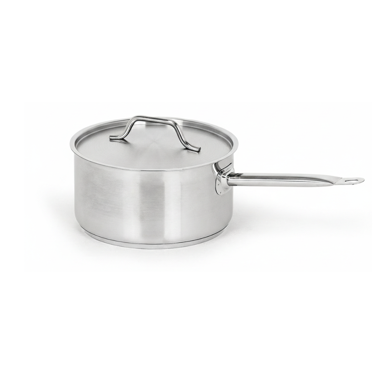 Caternox Stainless Steel Induction Saucepan with Lid