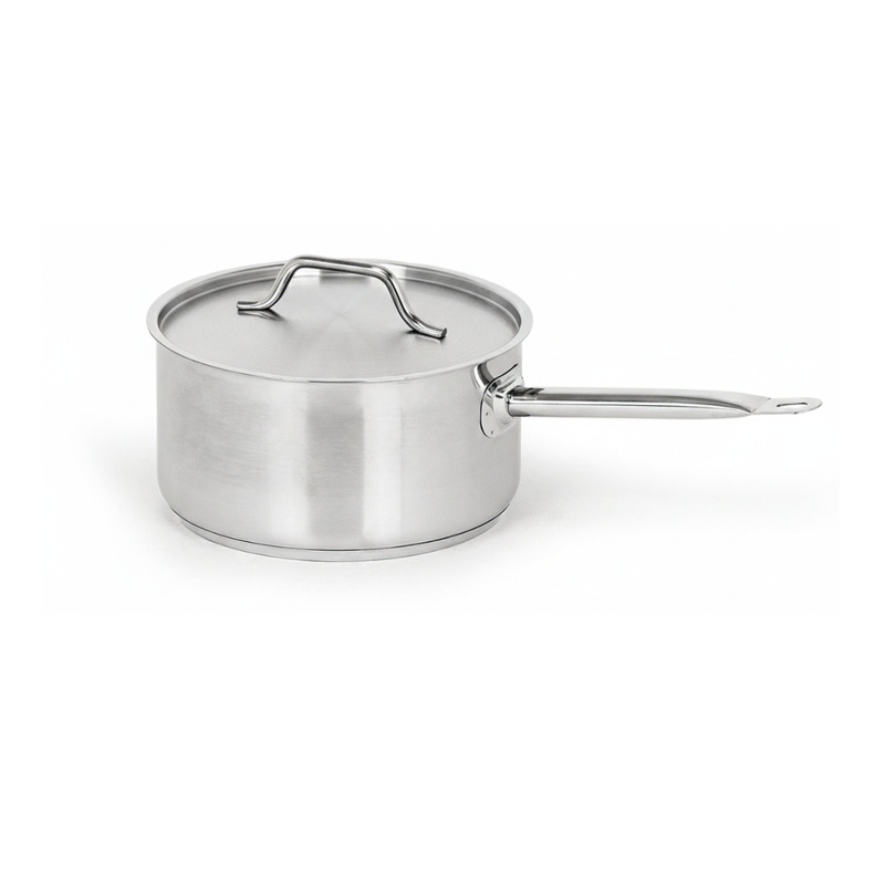 Caternox Stainless Steel Induction Saucepan with Lid
