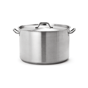 Caternox Stainless Steel Induction High Casserole with Lid-Al Makaan Store