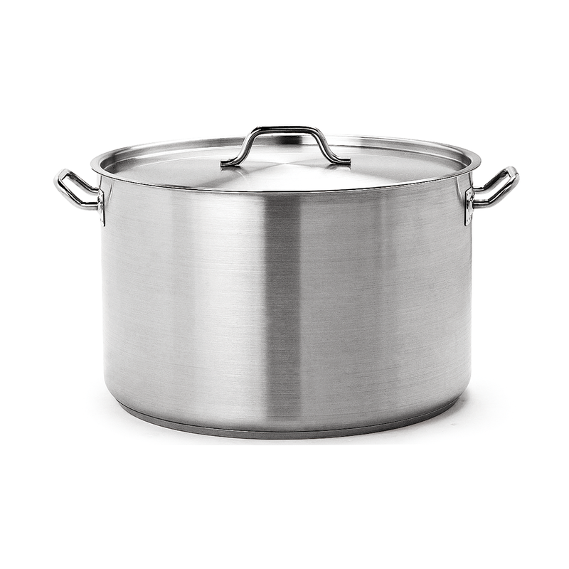 Caternox Stainless Steel Induction High Casserole with Lid-Al Makaan Store