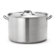 Caternox Stainless Steel Induction High Casserole with Lid-Al Makaan Store