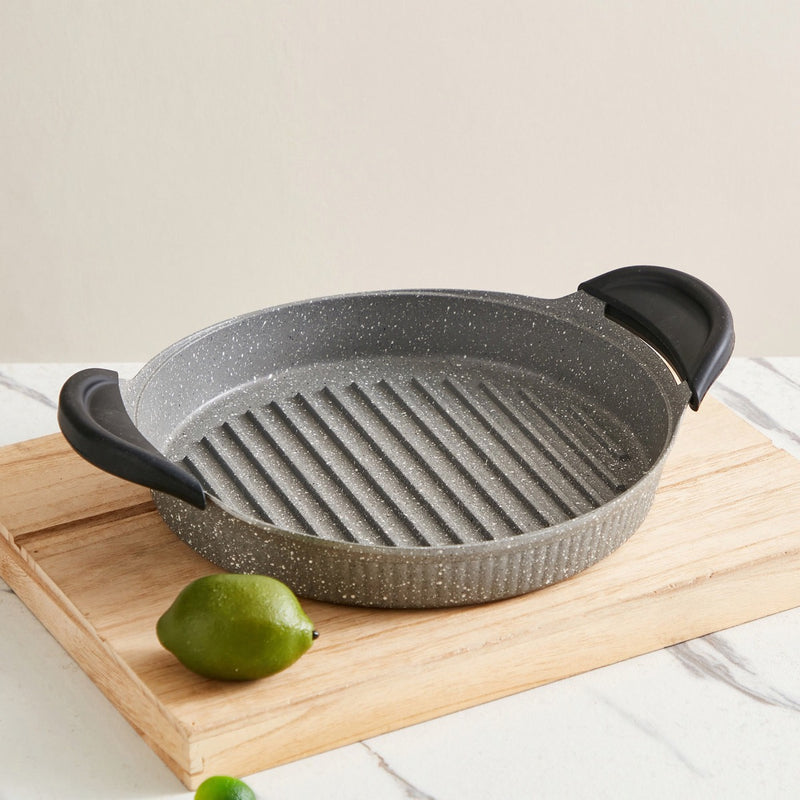 Vague Shallow Grill Pan 28 cm - Al Makaan Store