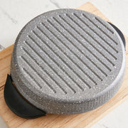 Vague Shallow Grill Pan 28 cm - Al Makaan Store