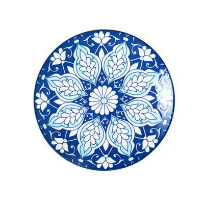 Che Brucia Mosaic Design Round Plate