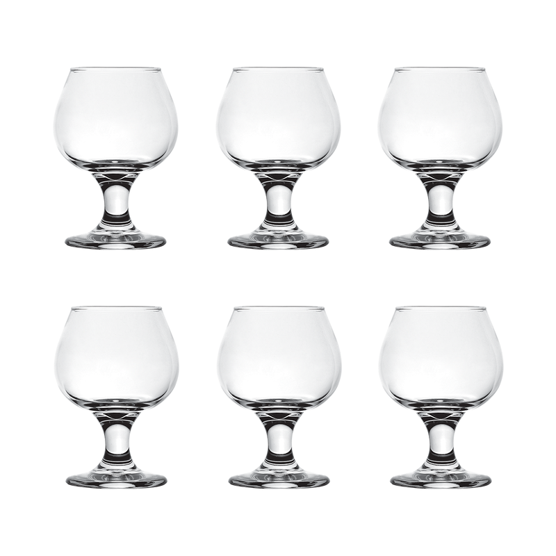 Deli Glass 6 Pieces Whiskey Glass 170 ml Set - Al Makaan Store