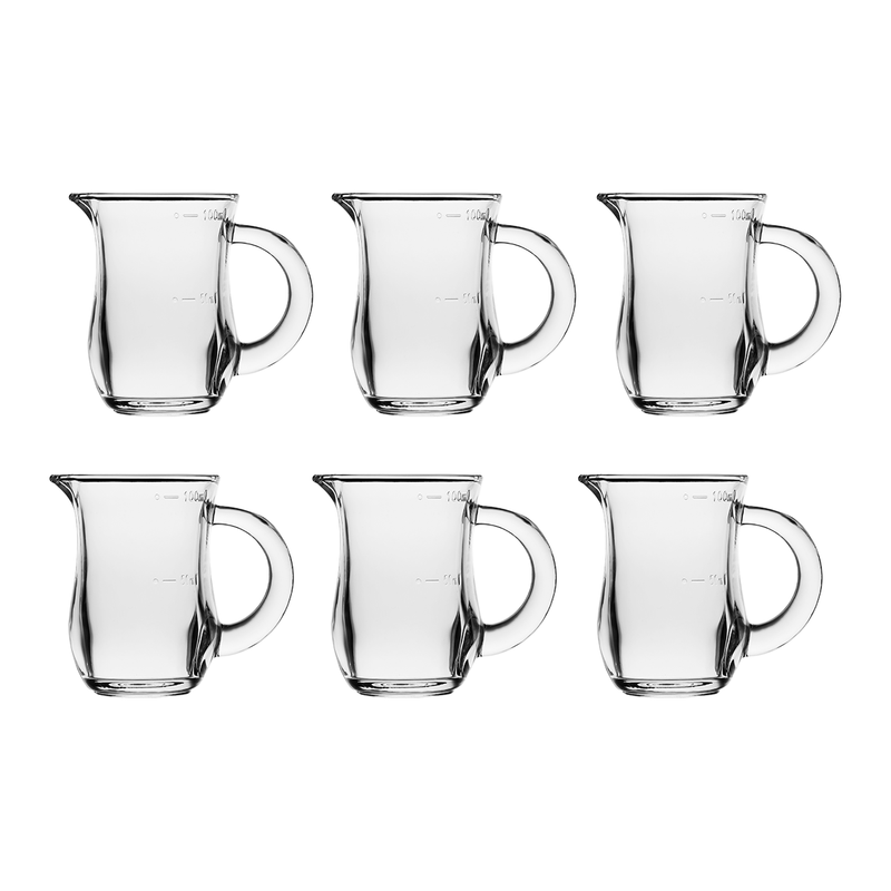 Deli Glass 6 Pieces Tea Glass 120 ml Set - Al Makaan Store
