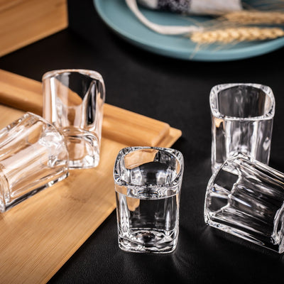 Deli Glass 6 Pieces Shot Glass 75 ml Set