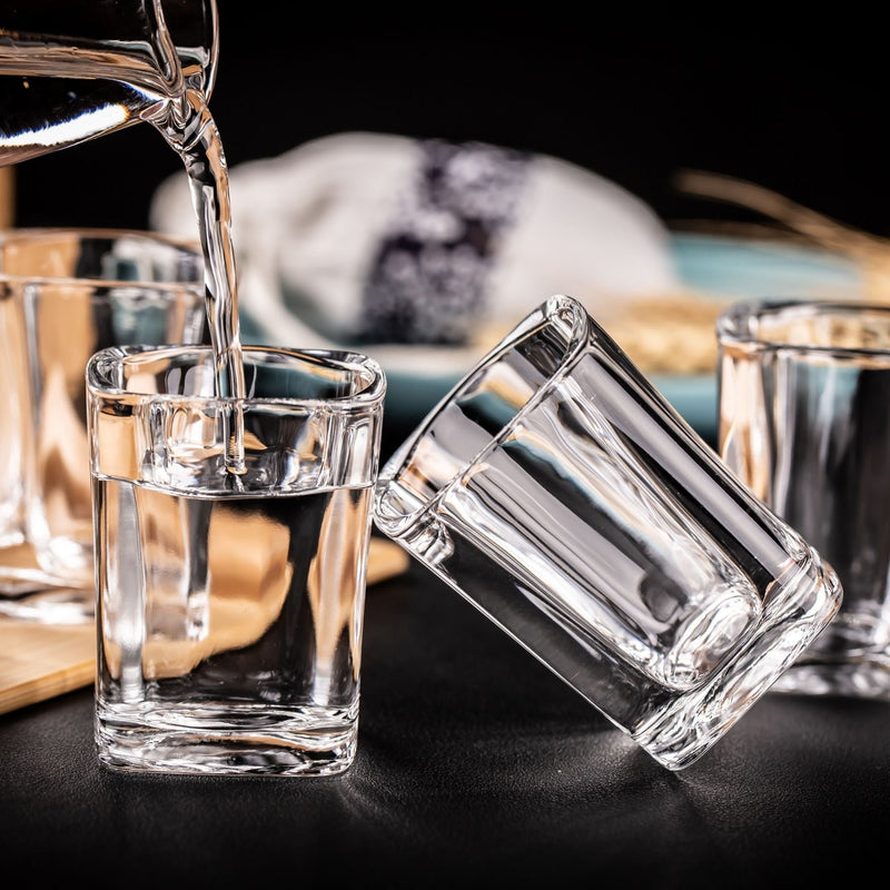 Deli Glass 6 Pieces Shot Glass 75 ml Set