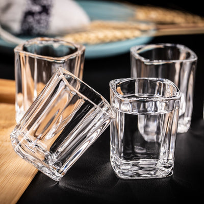 Deli Glass 6 Pieces Shot Glass 75 ml Set