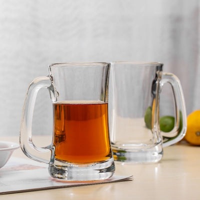 Deli Glass 6 Pieces Glass Mug 375 ml Set