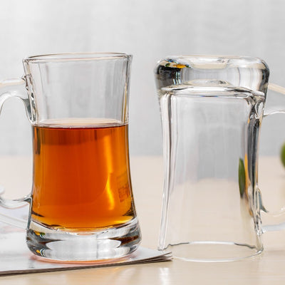 Deli Glass 6 Pieces Glass Mug 375 ml Set