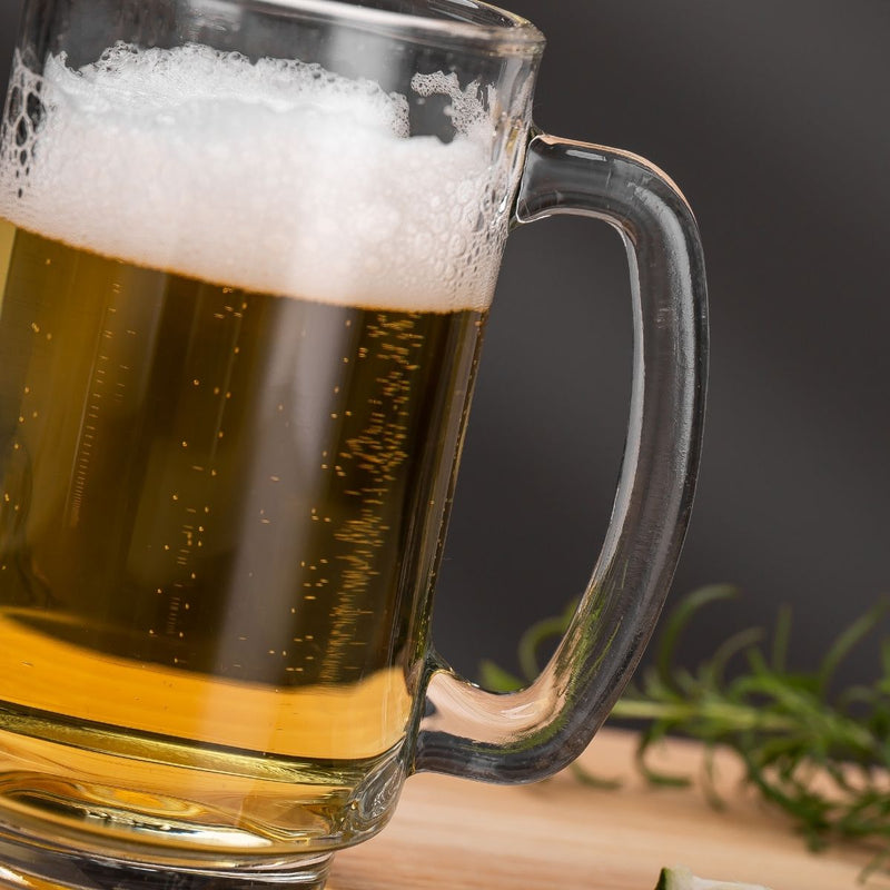 طقم أكواب زجاجية دلي 6 قطع سعة 390 مل