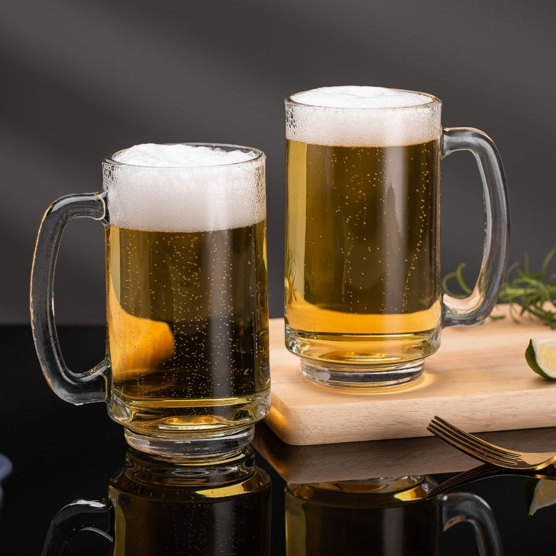 طقم أكواب زجاجية دلي 6 قطع سعة 390 مل