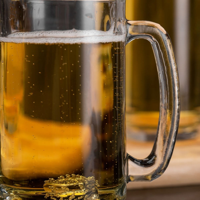 طقم أكواب زجاجية دلي 6 قطع سعة 390 مل