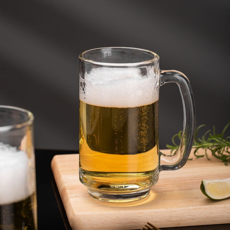 طقم أكواب زجاجية دلي 6 قطع سعة 390 مل