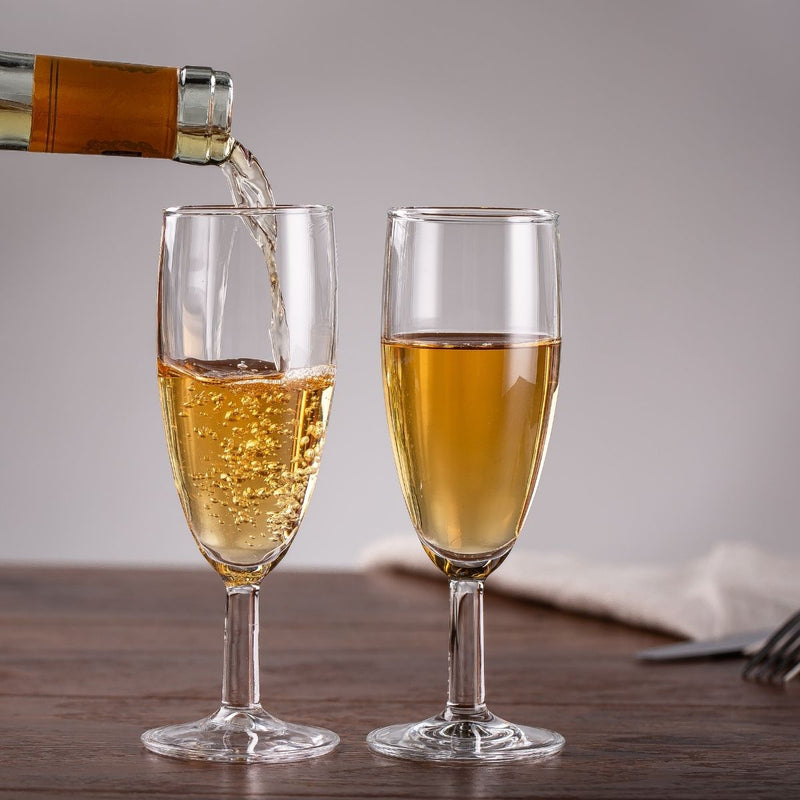 Deli Wine Glass 165 ml 6 Pieces Set - Al Makaan Store